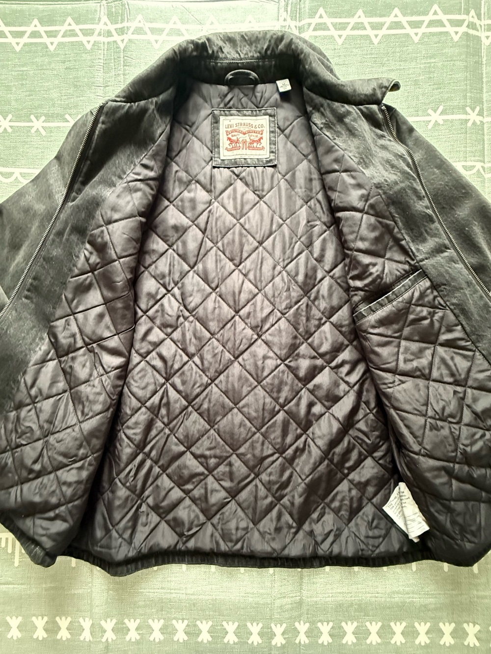 Levi’s Sales Sample Quilted Work Jacket – Men’s Medium - Picture 7 of 14